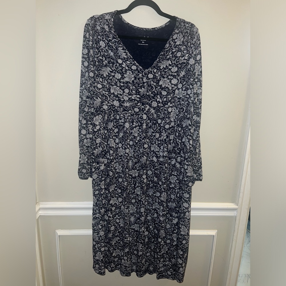 Isabel Navy Maternity Dress Size XL